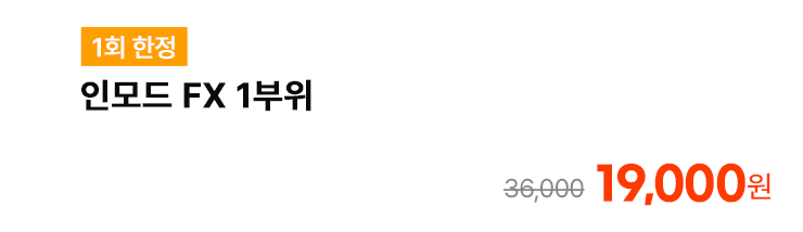 [1회 한정] 인모드 FX 1부위