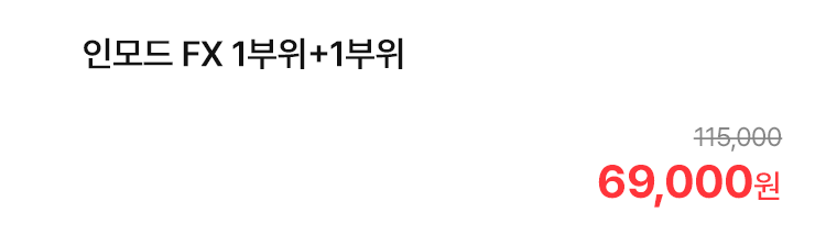 인모드 FX 1부위+1부위